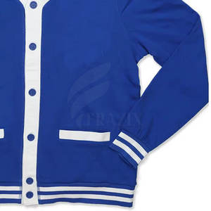 Men's Light Weight Full-Sleeve <b>Cardigans</b> <b>Jersey</b> Plain Dyed Training Wear for Winter Season - Product Image 6