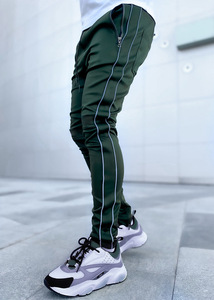 กางเกงจ็อกเกอร์ลำลองสำหรับผู้ชายชุดเทรนนิ่งน้ำหนักเบาพร้อมเชือกรูดจากโรงงาน - Product Image 5