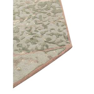 Alfombra Verde Lúcido Hecha a Mano de Lana y Viscosa Tra-15174 de Alta Calidad, 10 mm de Grosor, para Dormitorio, Sala de Estar, Patrón Abstracto, para Uso en Pasillos - Product Image 4