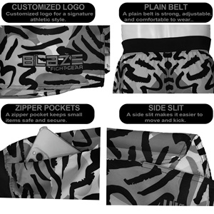 2025 Top vente hommes MMA Shorts combat et course à pied Design Premium tissu léger Gym utilisation course motif décoration prix bas - Product Image 5