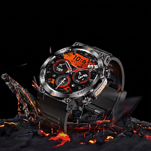 Montre connectée LEMFO AK61, écran tactile AMOLED de 1,39 pouce, carte SIM, réponse aux appels, moniteur de fréquence cardiaque, étanche IP68, montre de fitness unisexe - Product Image 6