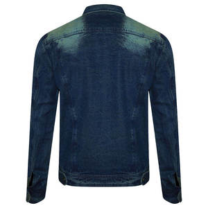 Chaqueta vaquera de secado rápido y transpirable de alta calidad, precio al por mayor, chaqueta vaquera de invierno hecha a medida para hombre - Product Image 6