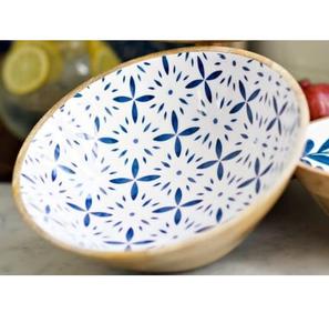 Bol à soupe en émail, bol de service décoratif fait sur mesure, bol à nouilles, casse-noix, bol de service pour collations - Product Image 1