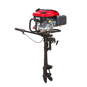 Lightweight 2 Stroke Marine <b>Outboard</b> Engine Manual Start Fishing <b>Boat</b> Motor Saltwater Use Low Fuel Compact Design - Product Image 2