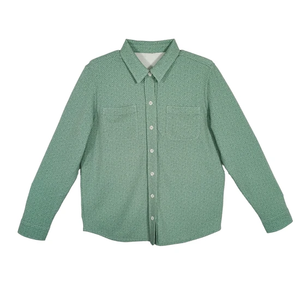 Mode solide chemise décontractée pour hommes Fitness Slim Fit Streetwear hommes à manches longues chemises à capuche tissu respirant - Product Image 6