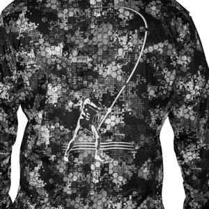 เสื้อสวมหัวตกปลาแบบระเหิดสำหรับผู้ชายผู้หญิงเสื้อมีฮู้ดแบบหลวมน้ำหนักเบาออกแบบได้ตามต้องการ - Product Image 6