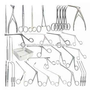 เครื่องมือผ่าตัดไซนัสแบบใช้มือนำกลับมาใช้ใหม่ได้รับการรับรองจาก MOL สแตนเลส - Product Image 1