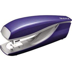 Engrapadora Metálica Leitz NeXXt Style 5562 24/6 26/6 Azul Titanio, Capacidad de 30 Hojas (80 G/m²) con 200 Grapas Incluidas - Product Image 1