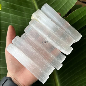 ไม้เซเลนไนต์ธรรมชาติไม้กายสิทธิ์คริสตัลดิบสำหรับการล้างพลังงานสำหรับตกแต่งบ้าน - Product Image 5