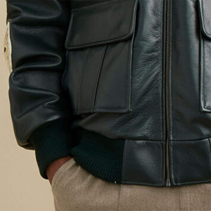 Blouson d'automne de baseball universitaire américain universitaire unisexe dernières vestes personnalisées de haute qualité à col montant broderie peignée - Product Image 6