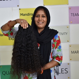 Extensions de cheveux indiens bouclés noirs vierges 100% Bundles droits élégants du Vietnam Haute qualité Aucun cheveux traités par produits chimiques - Product Image 3