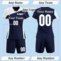 Diseño de Logotipo Personalizado, Kits de Ropa para Mujer, Camisetas de Voleibol Blancas Lisas Estampadas por Sublimación con su Propio Logotipo