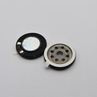 Micro haut-parleur rond ultra-fin de 20 mm, 6,5 mm avec tampon en caoutchouc anti-poussière, haut-parleur mini Mylar 8 ohms 1 W