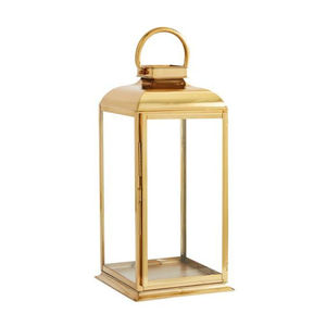 Lanterne suspendue en métal doré de qualité supérieure, écologique, durable, décoration intérieure moderne, forme personnalisable, Noël - Product Image 1