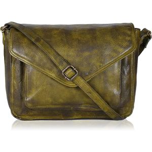 Bolso bandolera de cuero vacuno premium para mujer, con acabado granulado, bolso de moda. - Product Image 4