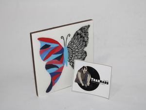 Promocional Traditional Pvt Ltd Accesorios de mesa Posavasos de madera recubiertos de esmalte Papel de piedra impreso Pizarra Bebidas Hogar Oficina - Product Image 5