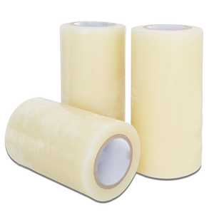 Película protectora <span class=keywords><strong>de</strong></span> PE transparente <span class=keywords><strong>de</strong></span> alta viscosidad, adhesivo suave que se puede imprimir y cortar para puerta, ventana, puerta <span class=keywords><strong>de</strong></span> madera, 30cm <span class=keywords><strong>de</strong></span> ancho - Product Image 3