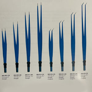 Prix de gros, fabrication directe en usine, forceps bipolaires européens 15 cm, 18 cm, 20 cm, 22 cm, droits, en acier inoxydable - Product Image 1