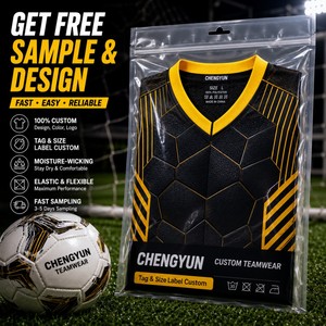 Maglia da Calcio Personalizzabile di Alta Qualità Traspirante per Uomo, Set Uniforme da Calcio per Adulti con Stampa Logo, Servizio OEM - Product Image 6