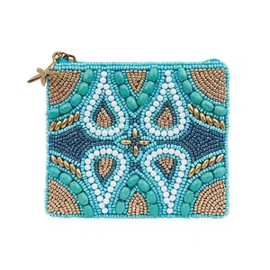 Monedero bordado Flor Moneda con cuentas Acero inoxidable Mariposa Número Forma Diamante por MD HANDICRAFTS - Product Image 5