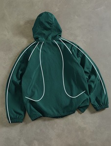 <b>Men's</b> Hooded Windbreaker <b>Jacket</b> Solid Green Waterproof Windproof Canvas Fabric Color Block Casual Winter <b>Pullover</b> Closure Anti - Product Image 3