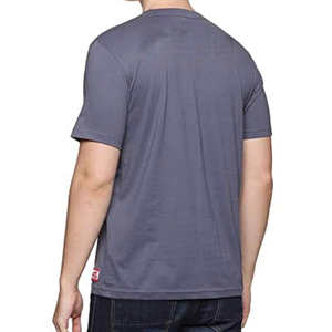Camiseta Informal de Algodón para Hombre, Manga Corta, Corte Holgado, Uso Diario, Moda de Verano, Cómoda y Elegante, OEM ODM - Product Image 2