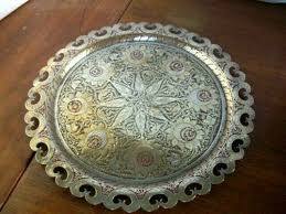 Plato de Presentación de Lujo de Metal, Acero Inoxidable, Decorativo, para Cena, Boda, Hotel, Vajilla - Product Image 3