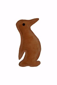 Juguete de perro duradero de diseño personalizado, de cuero suave en forma de elefante con cuerda, juguete del fabricante para mascotas - Product Image 3