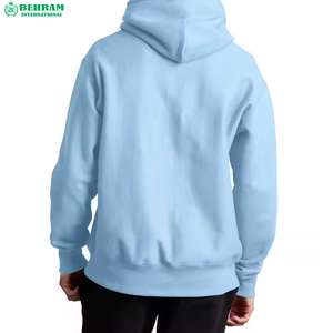Pull à capuche unisexe en molleton mélange polyester/coton de qualité supérieure, respirant, séchage rapide, avec cordon de serrage pour le jogging - Product Image 1