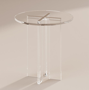 Minh bạch <span class=keywords><strong>Acrylic</strong></span> Bàn cà phê tùy chỉnh màu sắc bảng dễ dàng để di chuyển Mô hình phòng trang trí <span class=keywords><strong>Acrylic</strong></span> bảng bên - Product Image 4