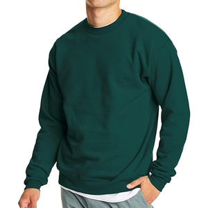 Sudaderas con capucha y hombros caídos en blanco con logotipo personalizado de algodón 100% para hombre - Product Image 1