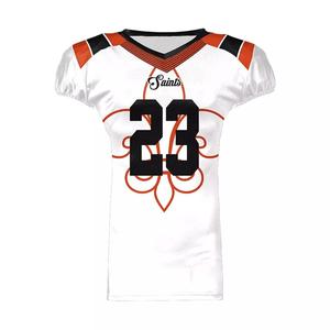 Maillot de football américain unisexe pour jeunes Buffalo Nouvelle-Orléans avec numéros imprimés OEM Clube Vêtements de sport Tops Respirant - Product Image 2