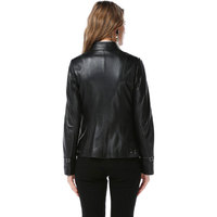Nouvelle arrivée, veste de moto pour femmes en fibre de bambou de qualité supérieure, confortable pour l'hiver, élégante, doublure en satin, logo personnalisé