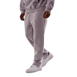 Pantalons de survêtement décontractés légers pour hommes 100% coton avec logo personnalisé Nouveau style Pantalons de jogging coupe droite - Product Image 2