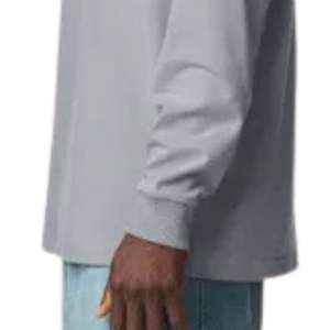 <b>Men</b> Oversized Long Sleeve <b>Pocket</b> Tee Soft Cotton Crewneck Casual Everyday Streetwear Top - Product Image 3