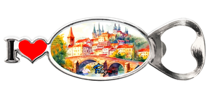 Fábrica logotipo personalizado metal epoxi SPINNER Praque República Checa llavero Praha Prague recuerdo llavero - Product Image 3