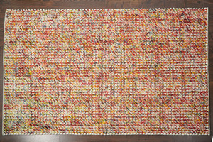 Beauté intemporelle tapis en laine moderne fait à la main laine Design bohème pour décor à la maison d'inspiration vintage lavable - Product Image 2