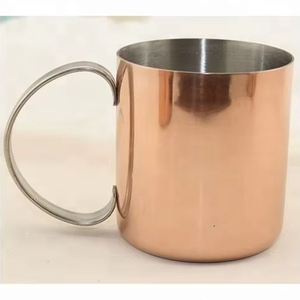Ensemble de tasses en cuivre Moscow Mule à prix raisonnable avec tasse en cuivre pur de haute qualité - Product Image 4