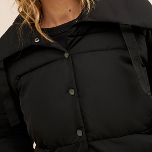 High Quality Women's <b>Winter</b> Puffer Jacket Zipper Closure Loose Fit Customizable Breathable Cotton Windproof Quick Dry 2026 - Product Image 3