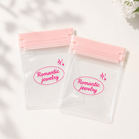 Bolsa de EVA con Cierre Hermético y Logotipo Personalizado, Bolsa Reutilizable con Cierre para Joyería, para Empacar Aretes, Anillos y Collares, Venta al Por Mayor, OEM/ODM