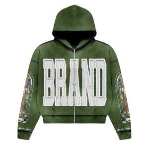 Surdimensionné Jogger Hoodie Deux Pièces En Gros Survêtement À Capuche De Style Urbain | Unisexe Casual Hoodie Jogger Outfit Fabricant - Product Image 2