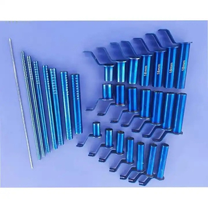 Système d'extenseur tubulaire de colonne vertébrale à intervention minimale invasive, kit d'instruments, pont osseux, titane, acier inoxydable, manuel, réutilisable, orthopédique - Product Image 4