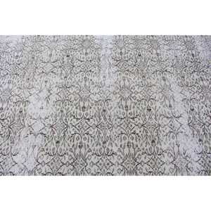 พรมวินเทจขนาดใหญ่ 5.2x8.3 ฟุต สีขาว สไตล์โมร็อกโกตุรกี - Product Image 4