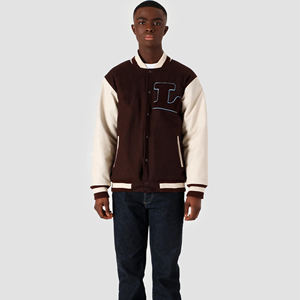 2024 <b>Men</b> <b>Baseball</b> <b>Jacket</b> Winter Fashion Slim Sleeve Varsity <b>Jacket</b> For <b>Men</b> Best Price with Embroidery Logos - Product Image 1