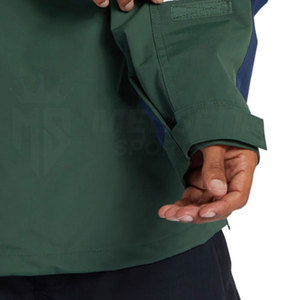 New Design Custom Color <b>Men's</b> Anorak Winter <b>Jacket</b> <b>Half</b> <b>Zip</b> Hooded Quick Dry Breathable Nylon/Polyester Casual Warm High Quality - Product Image 4