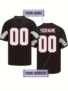 Personnalisable Respirant Séchage Rapide Maillot De Football Américain Polyester Fait Vêtements De Sport Plus La Taille Stock En Gros - Product Image 5