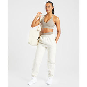 Soutien-gorge de sport à agrafes taupe sourdes de haute qualité bretelles arrière réglables décolleté en forme de V fort Impact et nouveau soutien-gorge de sport Fitness pour femmes - Product Image 5
