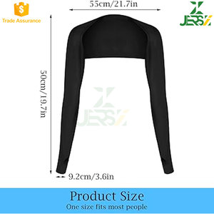 Manchons de bras rafraîchissants sans couture personnalisés, protection UV, trou pour le pouce, légers, unisexes, pour sports de plein air, 100 % polyester, couleur dégradée - Product Image 2