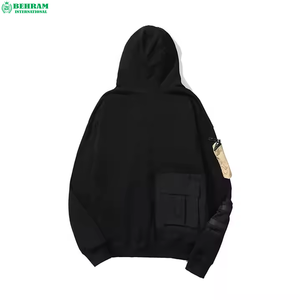 Sweat-shirts d'hiver unisexes personnalisés OEM, streetwear, 100% coton, molleton lourd, coupe classique, écologiques, 250g - Product Image 2