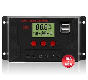 Controlador de Carga Solar PWM de Venta Directa de Fábrica, 10A-60A con Comunicación RS485, Protección IP32, Potencia Máxima de PV de 1500W - Product Image 1